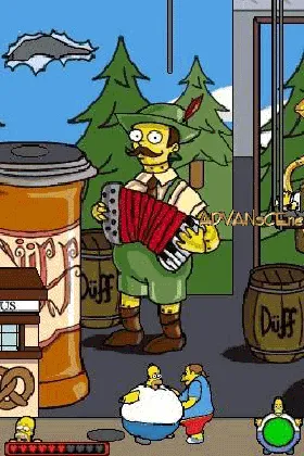 Simpsons, Die - Das Spiel (Germany) screen shot game playing